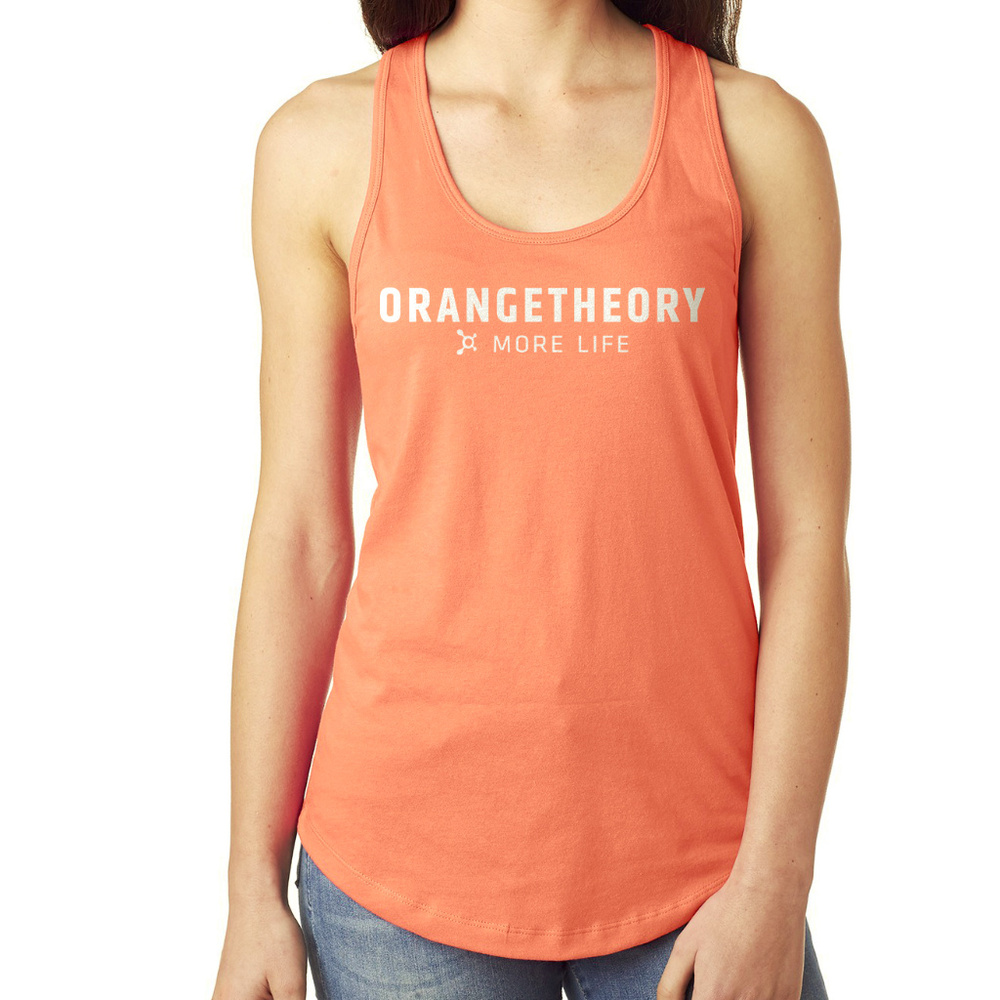 Orange Theory MORE LIFE Next Level raceback tank